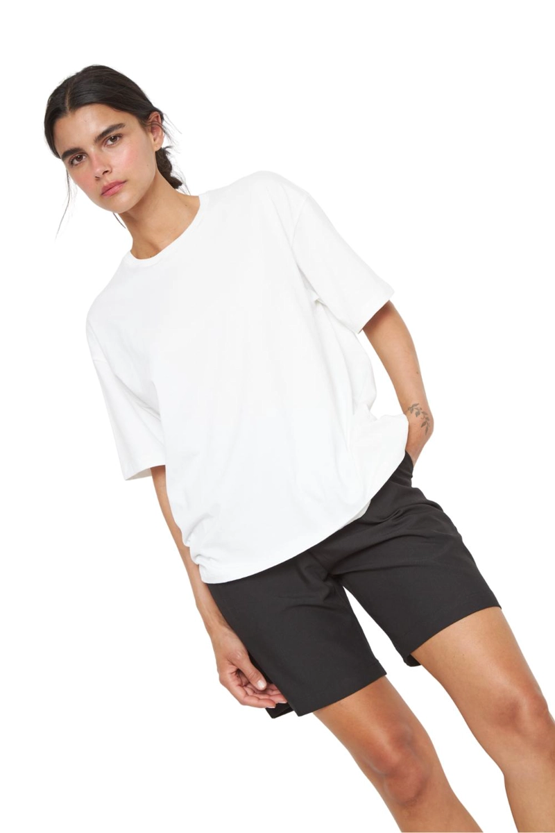 POLERA JACINTA PIMA OVERSIZE BLANCA JACINTA TIENDA - 5