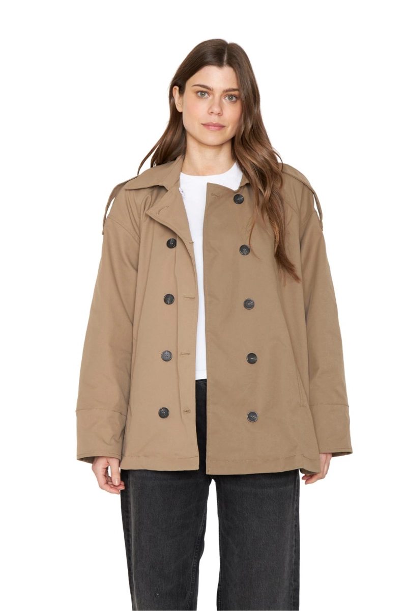TRENCH COAT CLOE CAFE  JACINTA TIENDA - 2