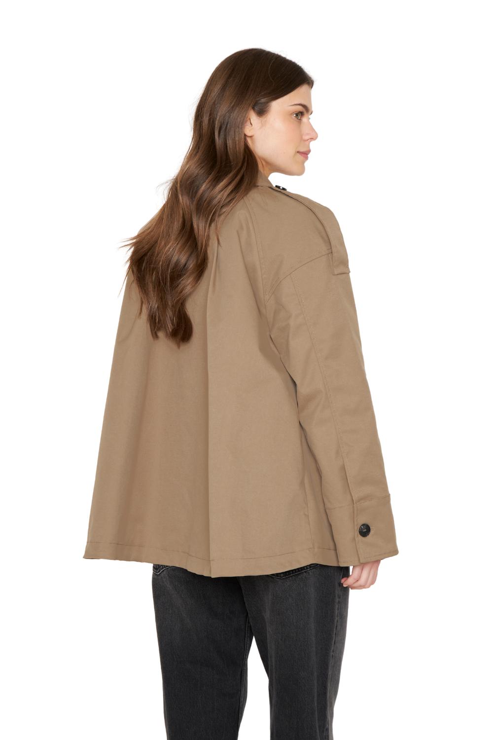 TRENCH COAT CLOE CAFE  JACINTA TIENDA - 5