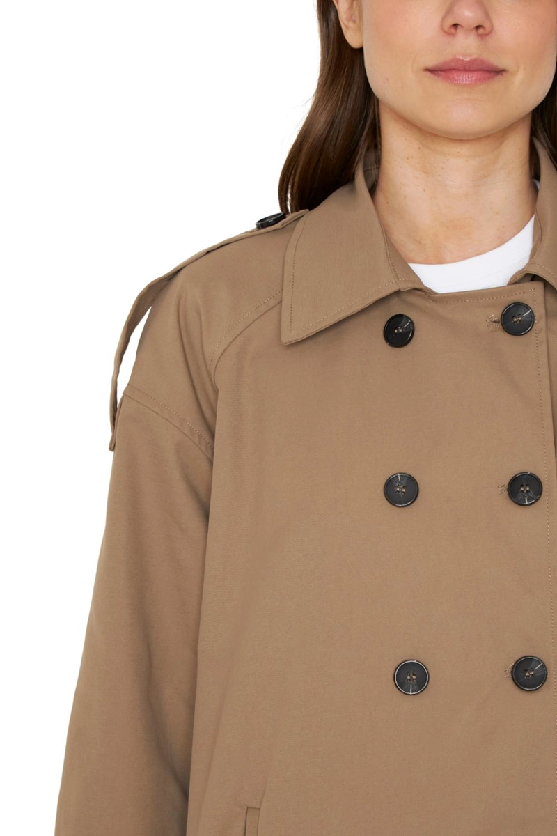 TRENCH COAT CLOE CAFE  JACINTA TIENDA - 6