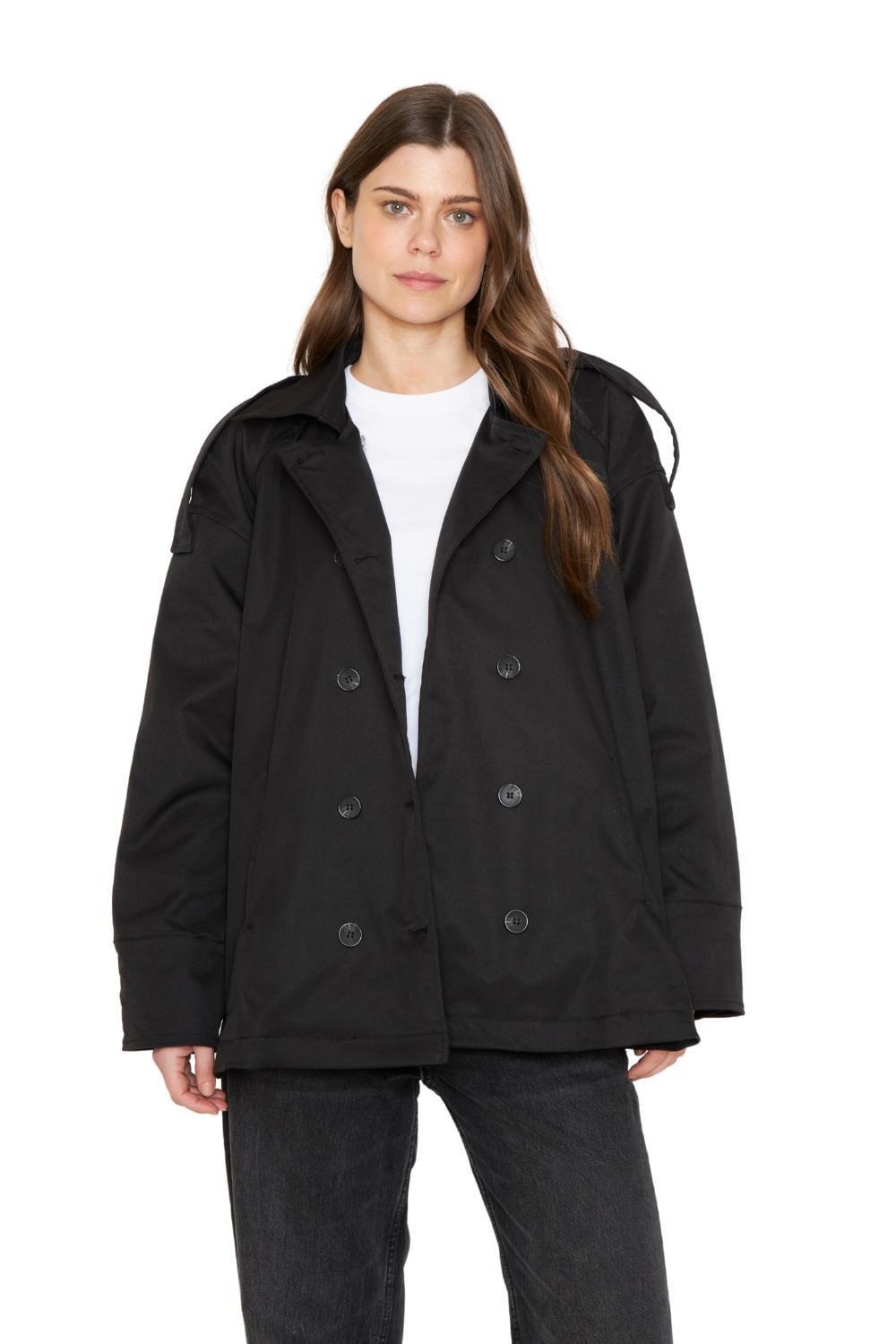 TRENCH COAT CLOE NEGRO JACINTA TIENDA - 1