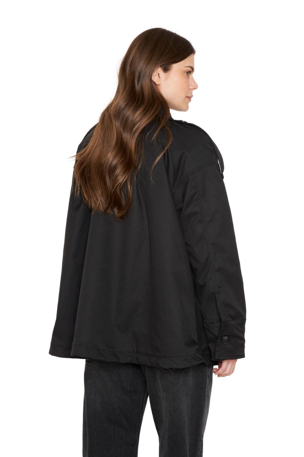 TRENCH COAT CLOE NEGRO JACINTA TIENDA - 3
