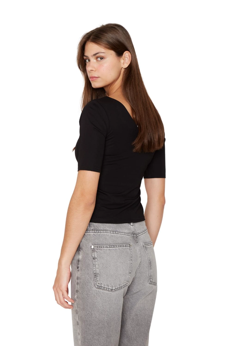 POLERA ELISA NEGRA JACINTA TIENDA - 5