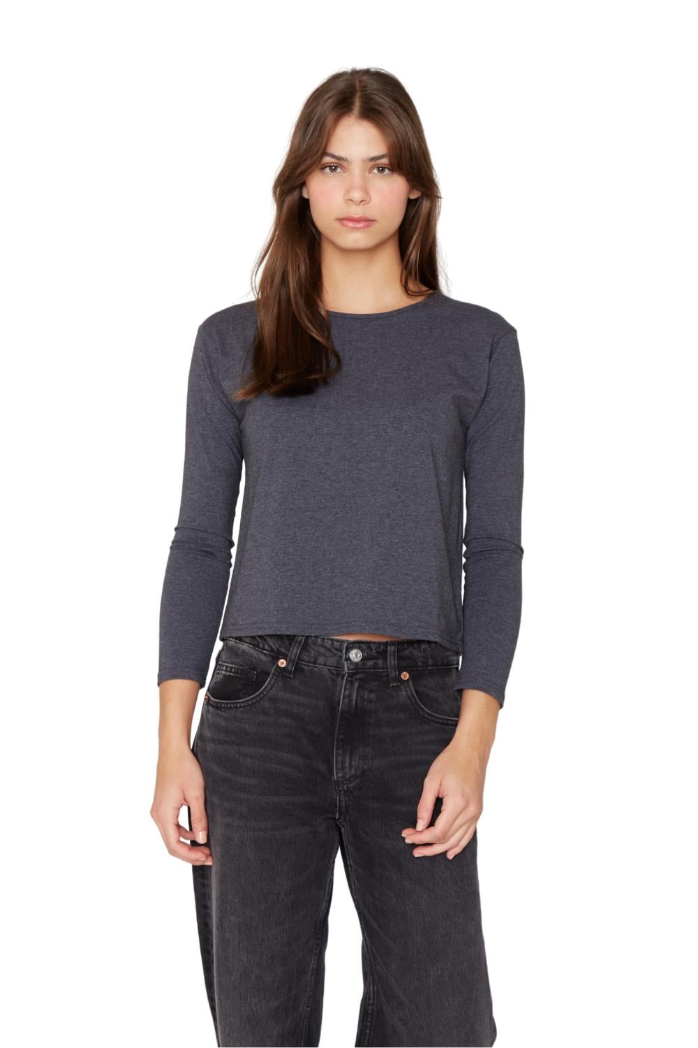 POLERA BIANCA II GRIS OSCURA JACINTA TIENDA - 1