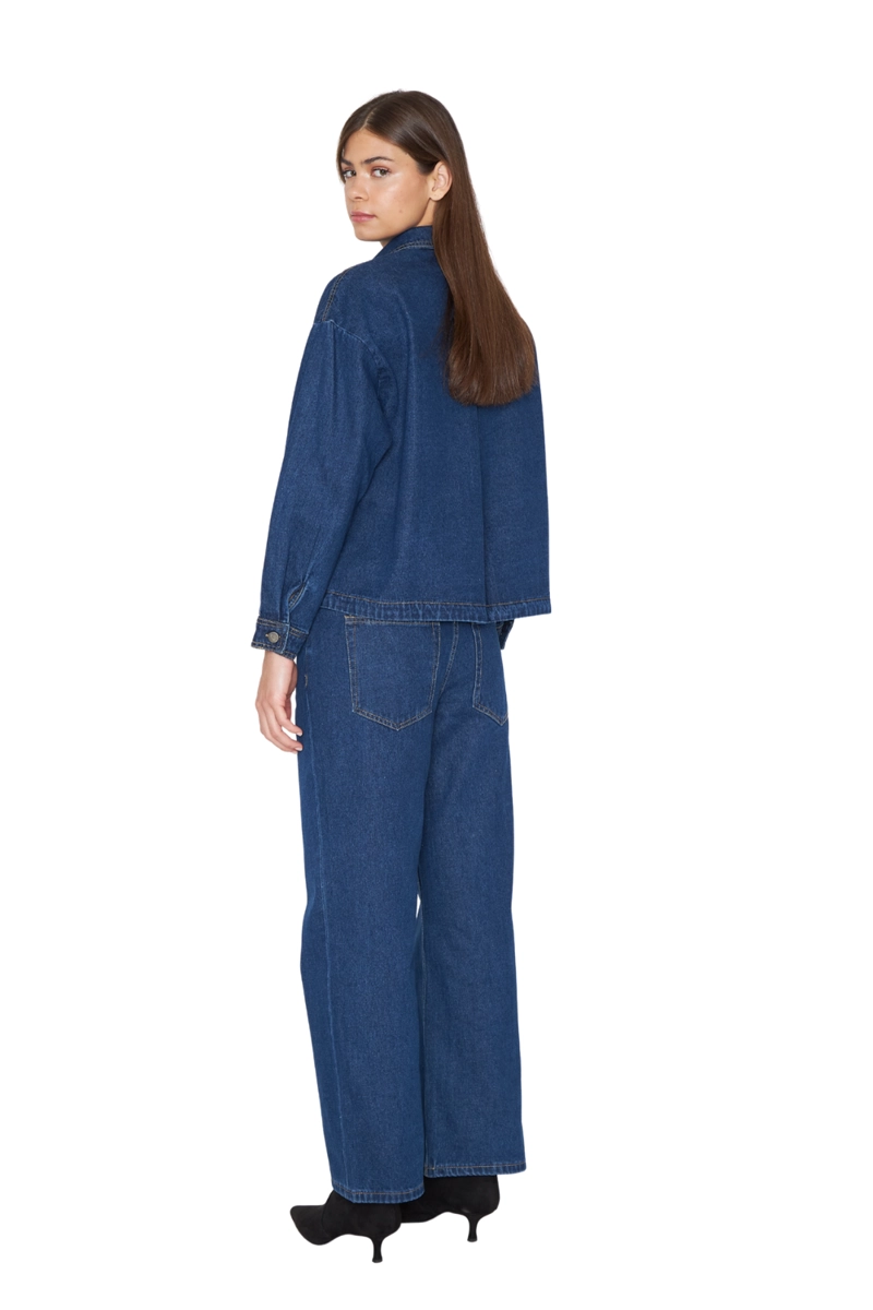CHAQUETA JOSEFA AZUL INDIGO JACINTA TIENDA - 5