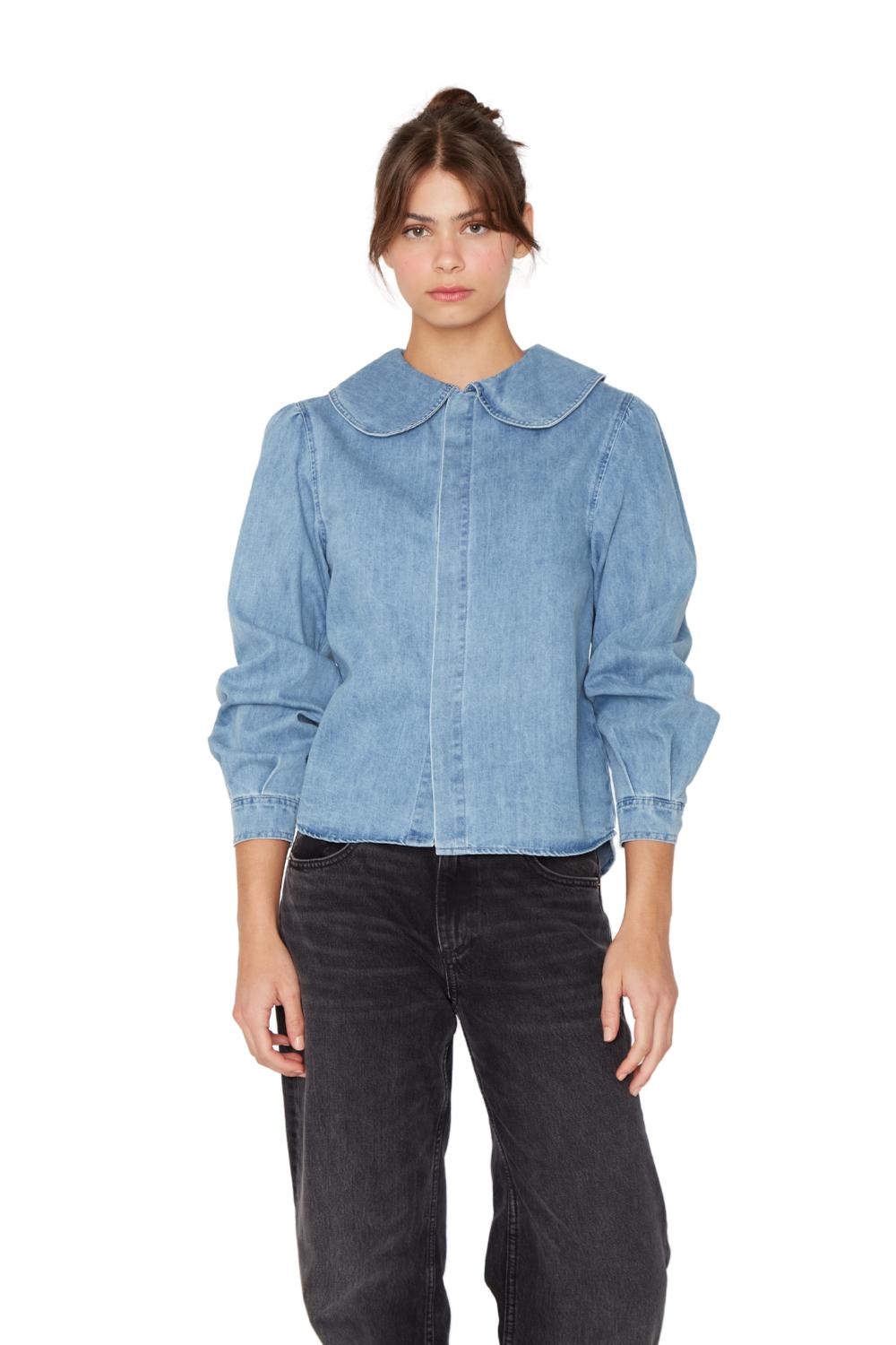 BLUSA EMA AZUL JACINTA TIENDA - 2