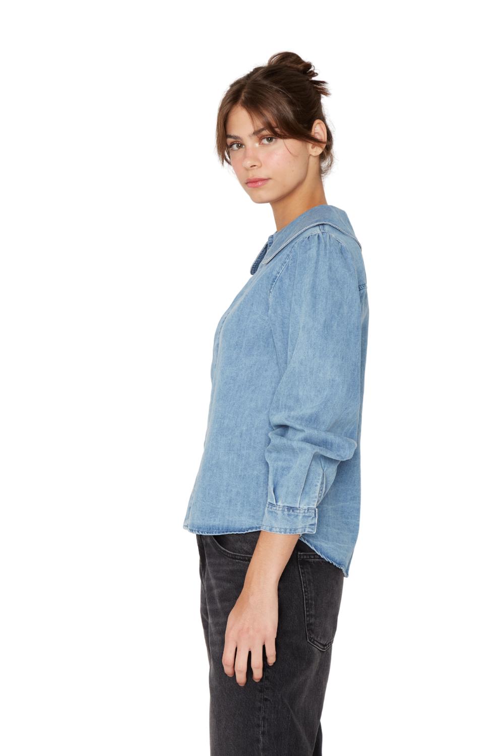 BLUSA EMA AZUL JACINTA TIENDA - 3
