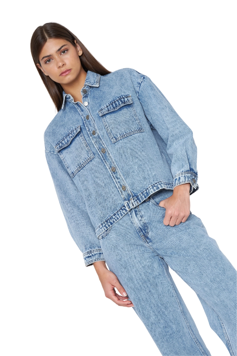 CHAQUETA JOSEFA AZUL JACINTA TIENDA - 5