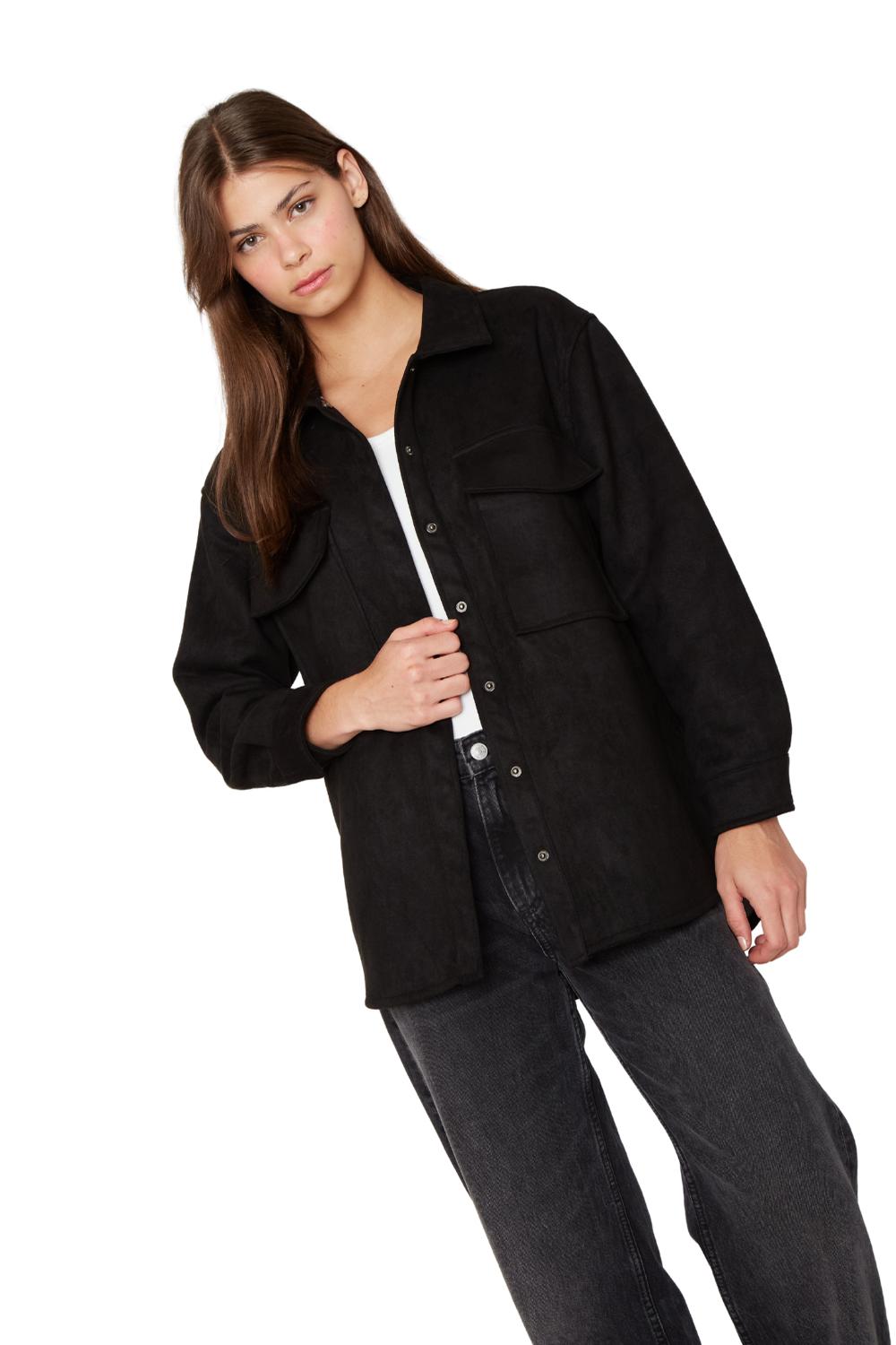 CHAQUETA BROOK NEGRA JACINTA TIENDA - 1