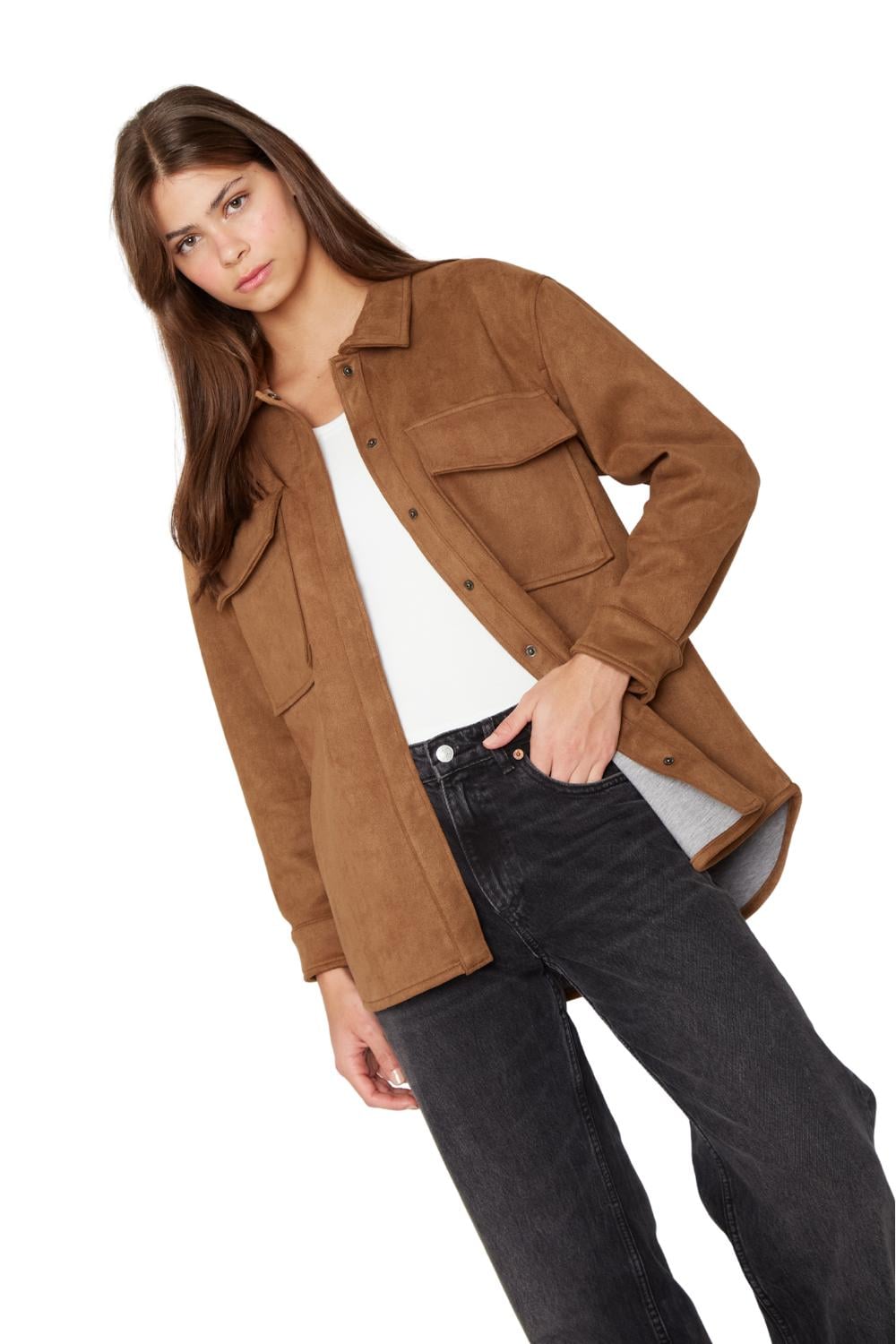 CHAQUETA BROOK CAMEL JACINTA TIENDA - 2