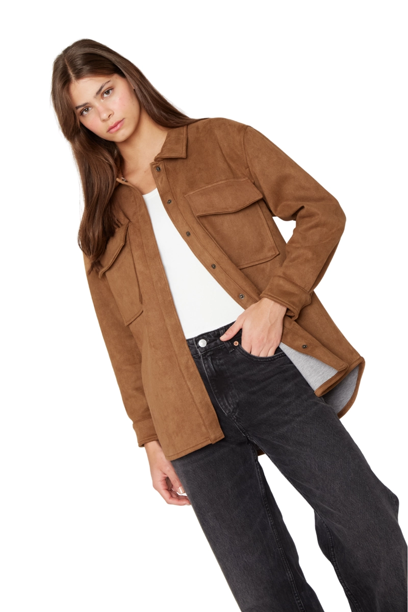 CHAQUETA BROOK CAMEL JACINTA TIENDA - 2