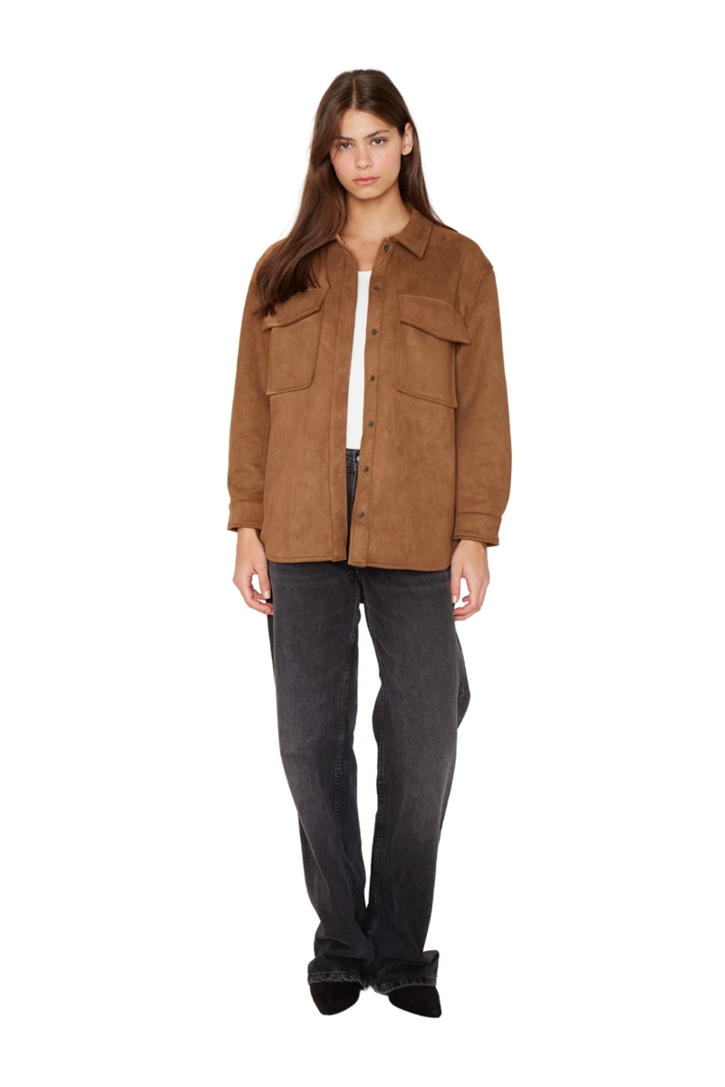 CHAQUETA BROOK CAMEL JACINTA TIENDA - 3