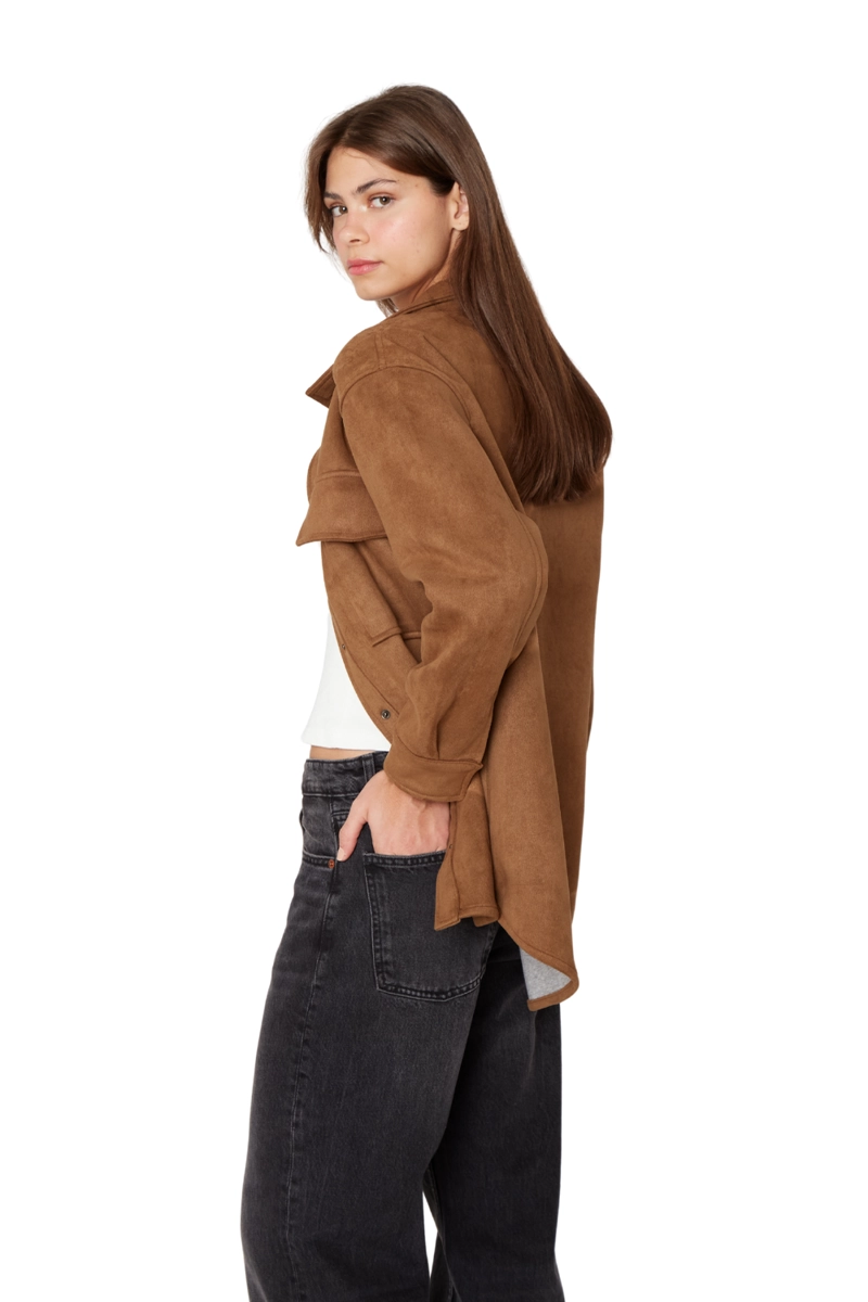 CHAQUETA BROOK CAMEL JACINTA TIENDA - 6