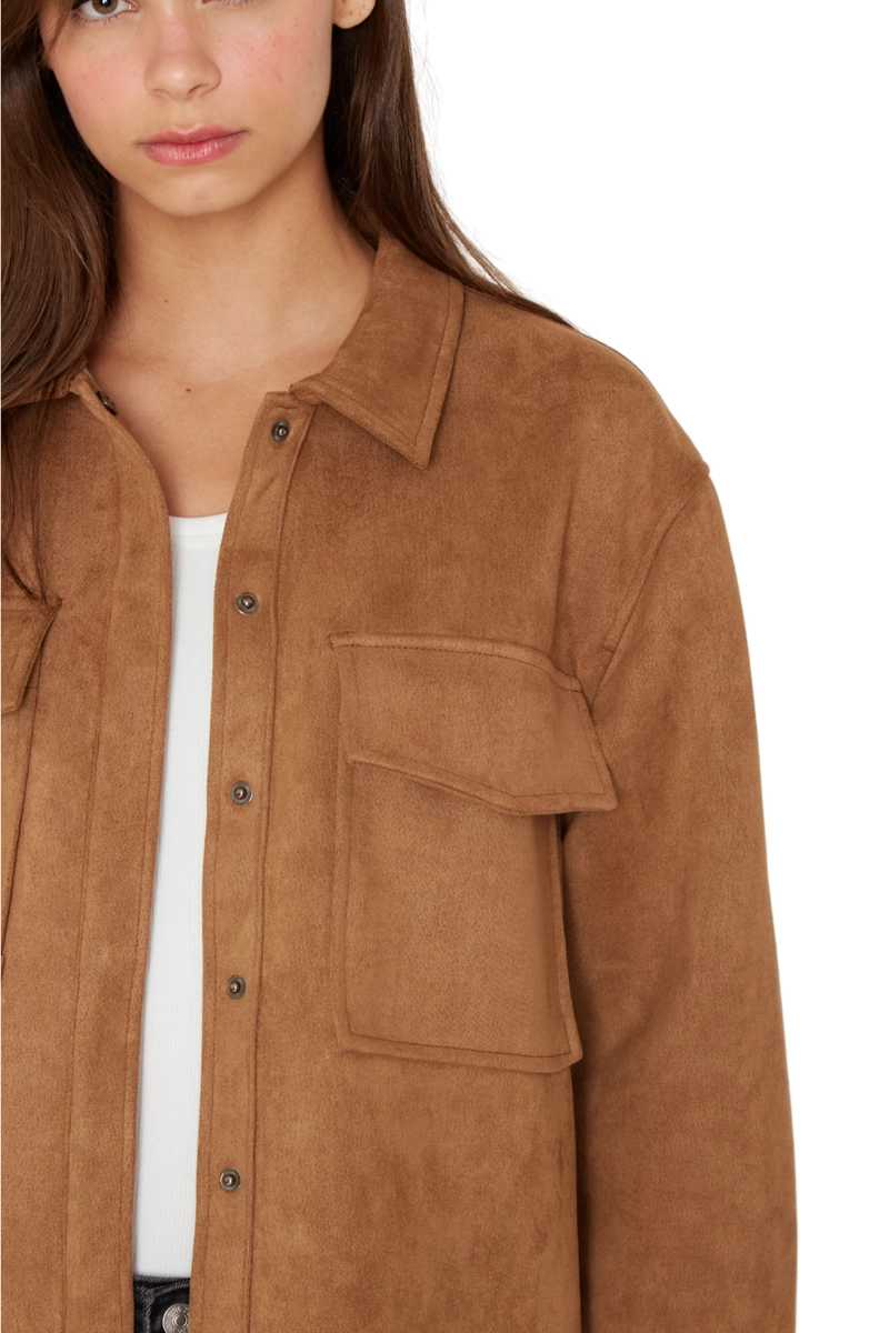 CHAQUETA BROOK CAMEL JACINTA TIENDA - 7