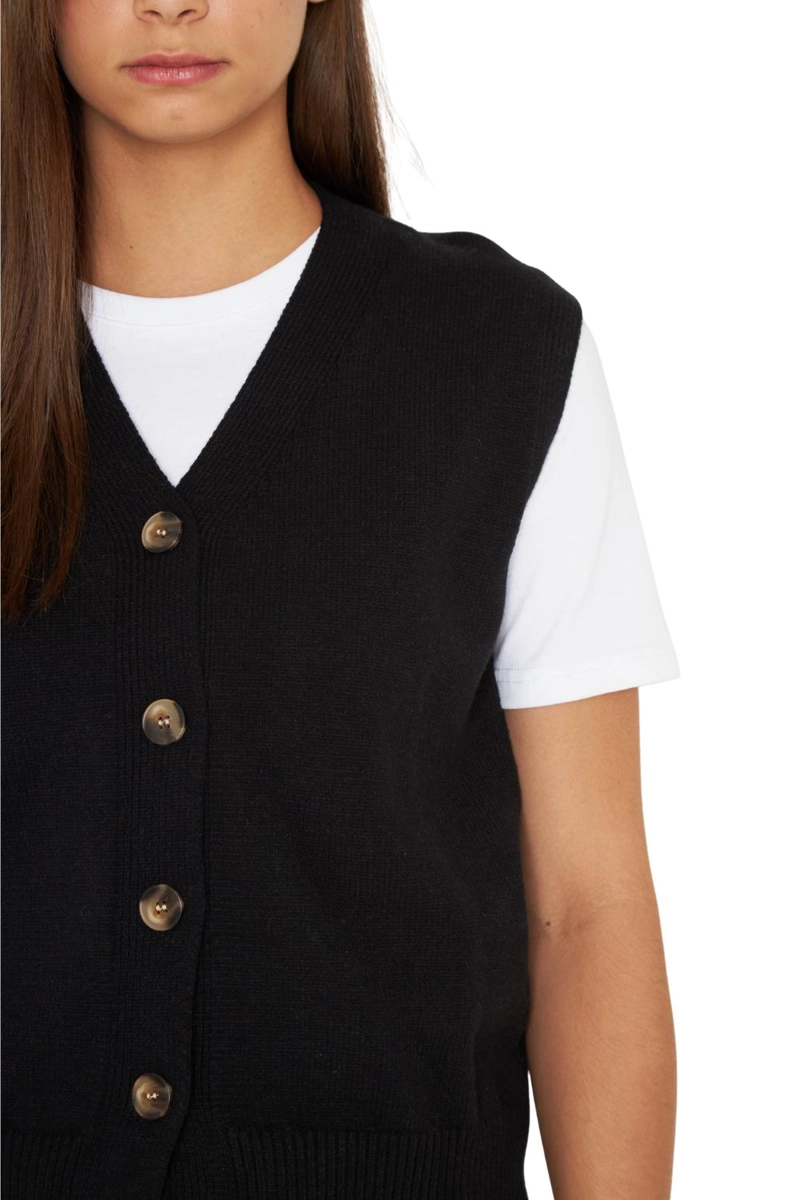 CHALECO VALE NEGRO JACINTA TIENDA - 6