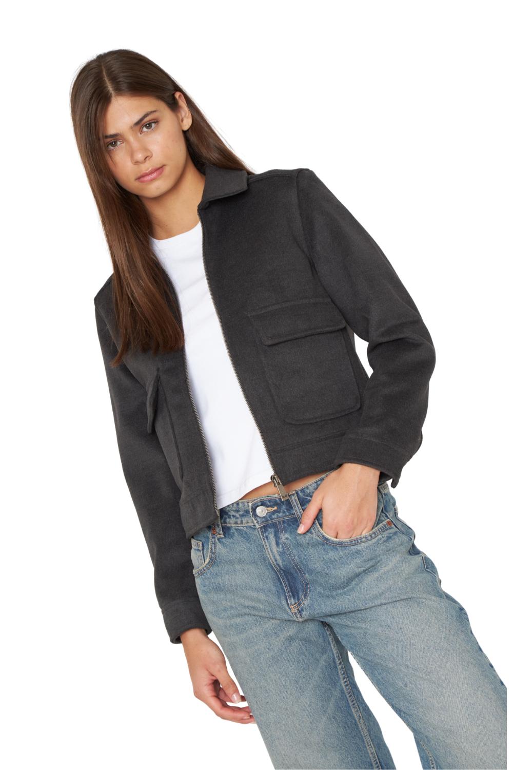 CHAQUETA JUDE GRIS JACINTA TIENDA - 5