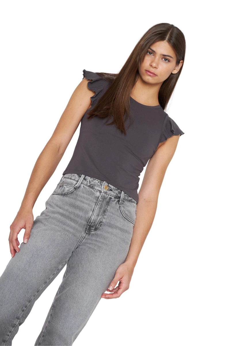 POLERA GRACIA ALITAS III CHOCOLATE JACINTA TIENDA - 5