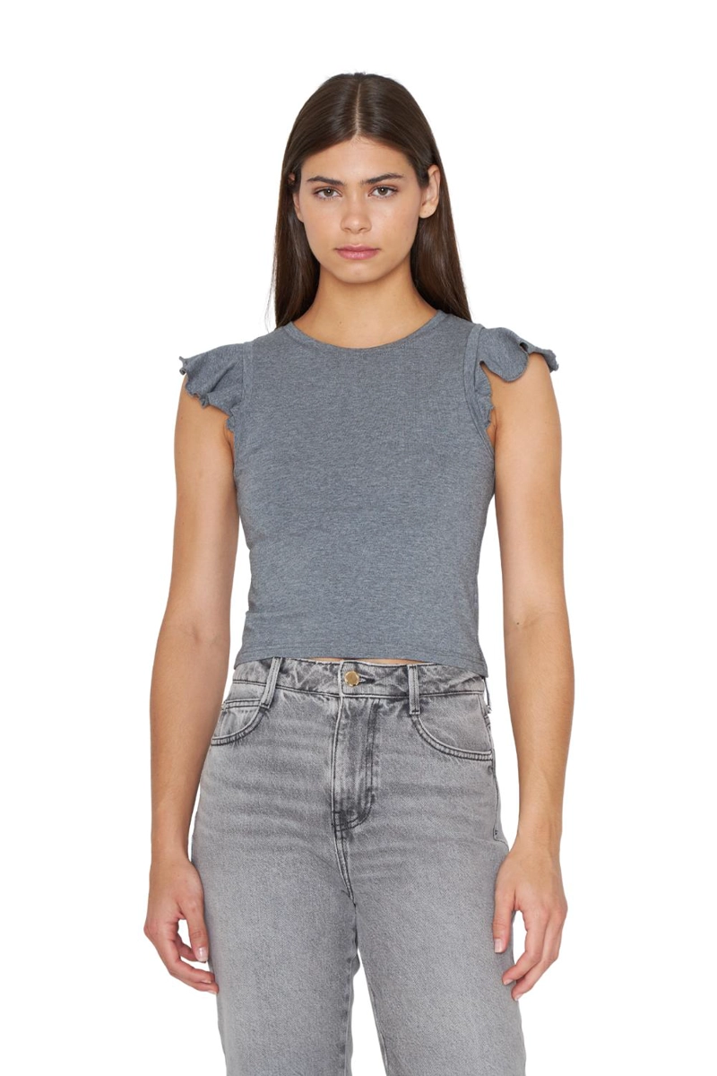 POLERA GRACIA ALITAS III GRIS JACINTA TIENDA - 1