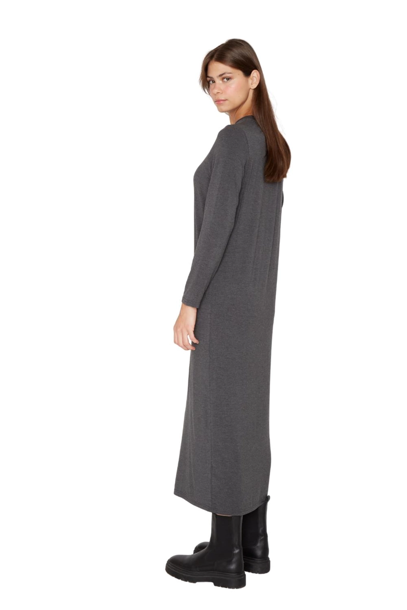 VESTIDO ANTONIA GRIS JACINTA TIENDA - 4