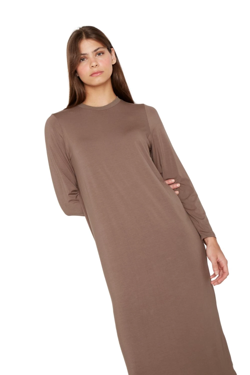 VESTIDO ANTONIA CAFE  JACINTA TIENDA - 5