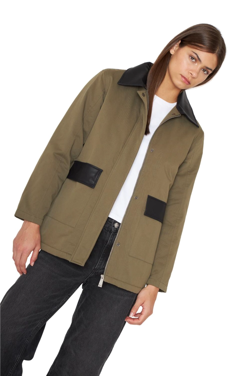 CHAQUETA PORTER VERDE JACINTA TIENDA - 1