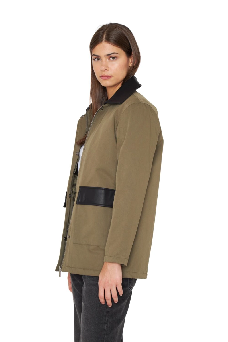 CHAQUETA PORTER VERDE JACINTA TIENDA - 3