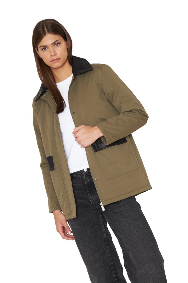 CHAQUETA PORTER VERDE JACINTA TIENDA - 5