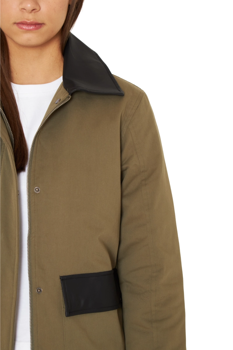 CHAQUETA PORTER VERDE JACINTA TIENDA - 6