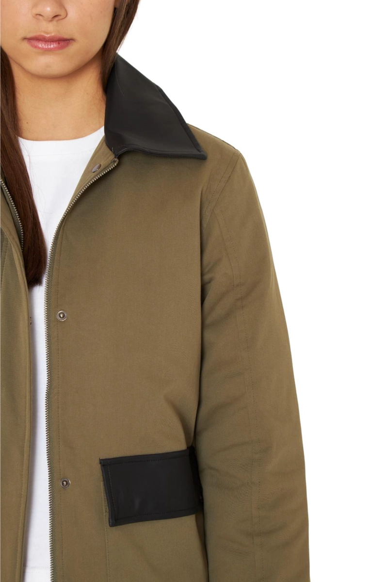 CHAQUETA PORTER VERDE JACINTA TIENDA - 6