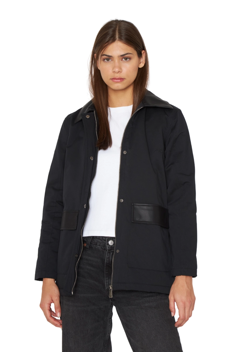 CHAQUETA PORTER NEGRA JACINTA TIENDA - 1