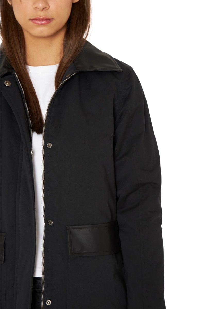 CHAQUETA PORTER NEGRA JACINTA TIENDA - 6