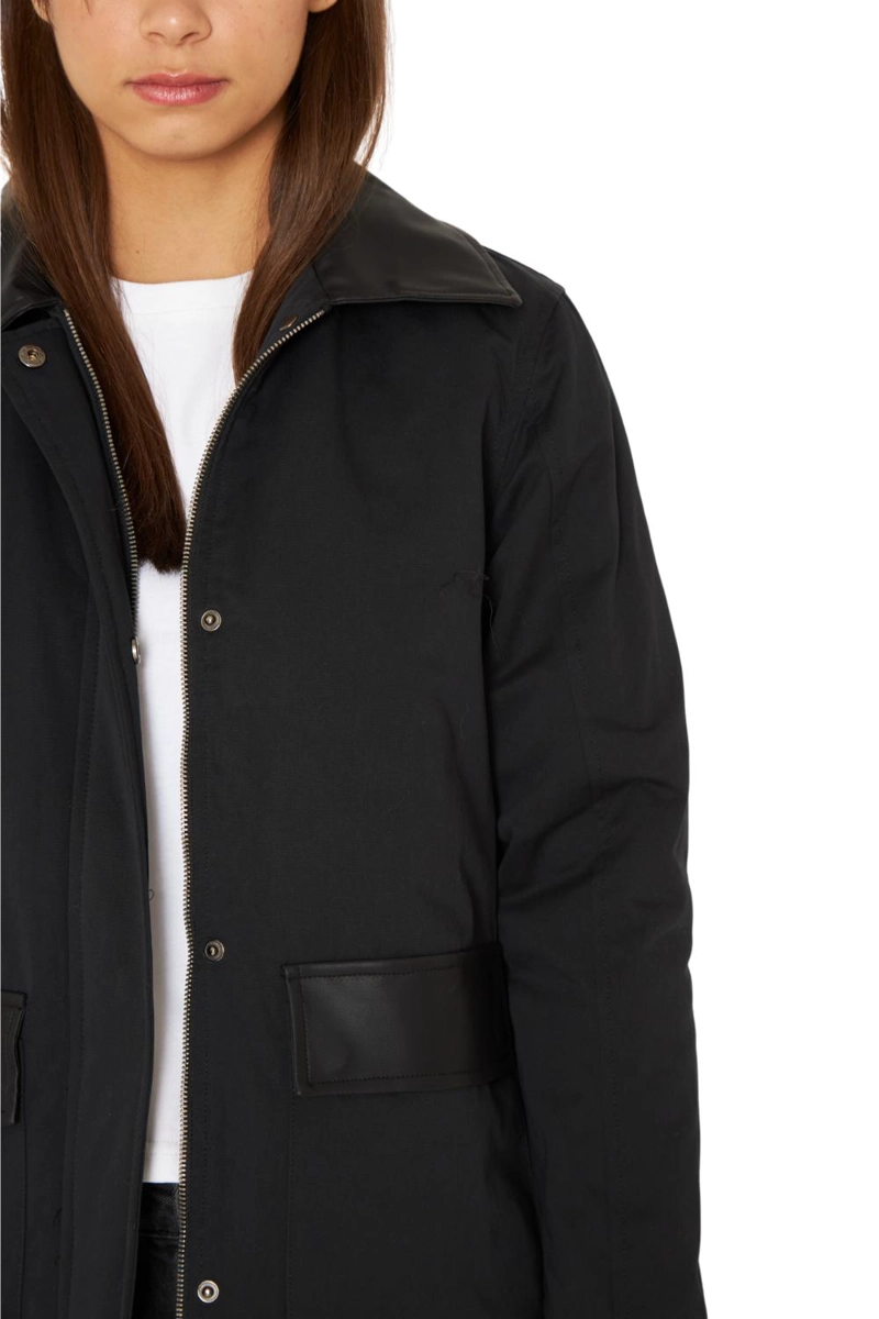 CHAQUETA PORTER NEGRA JACINTA TIENDA - 6