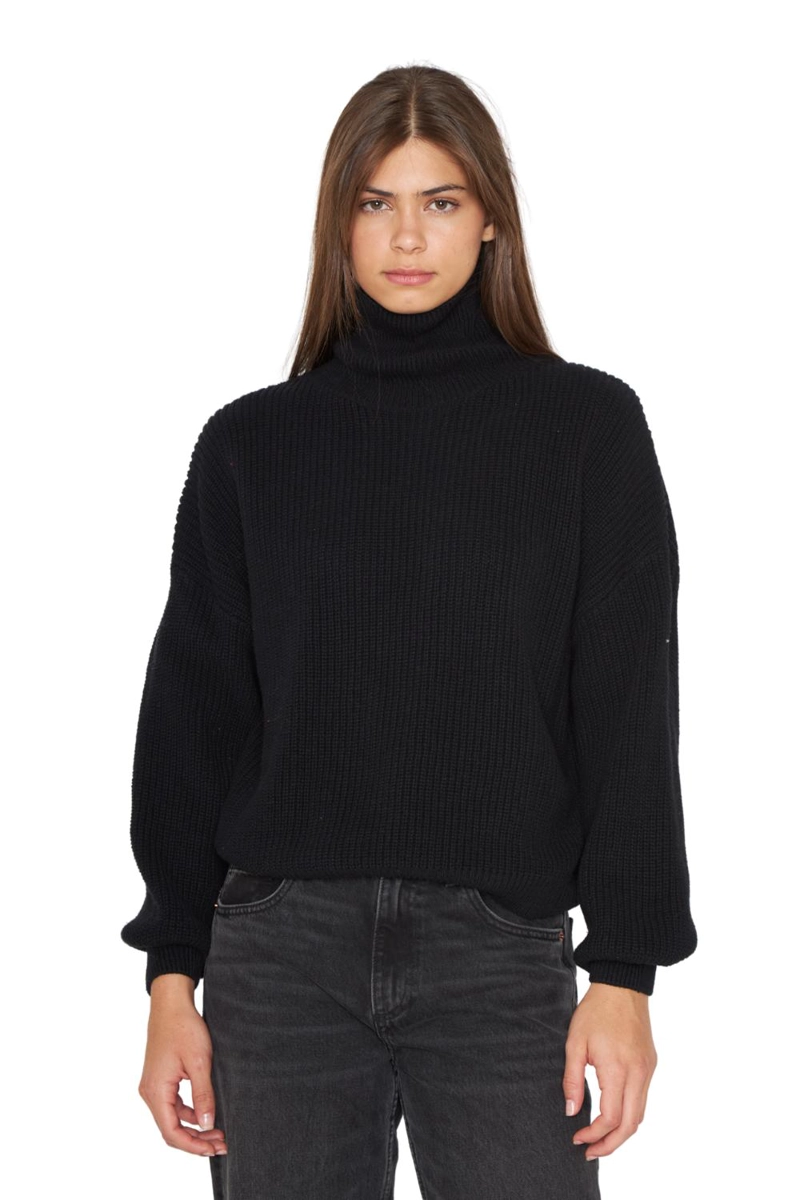 CHALECO VIOLETA NEGRO JACINTA TIENDA - 3