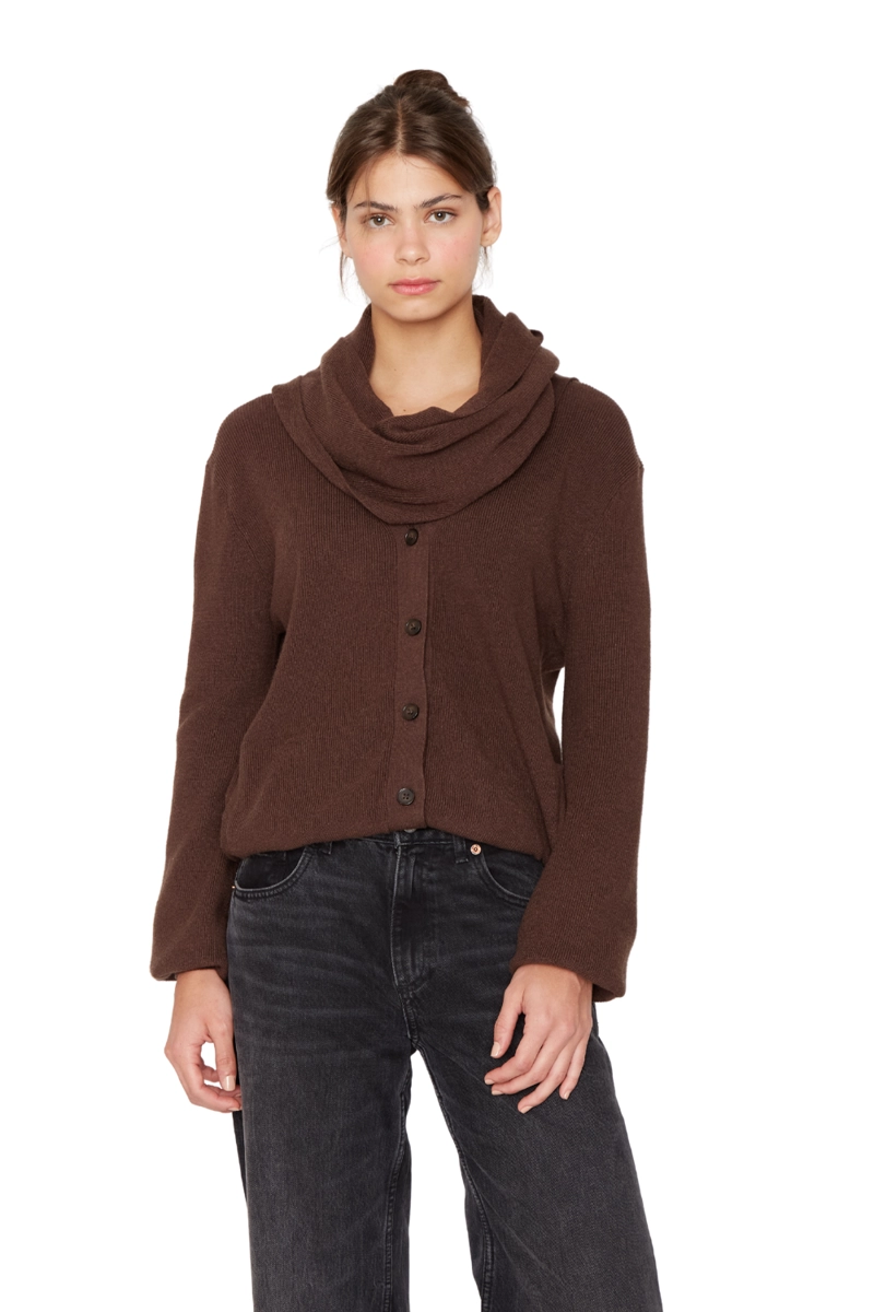 CHALECO COAT CAFE JACINTA TIENDA - 1