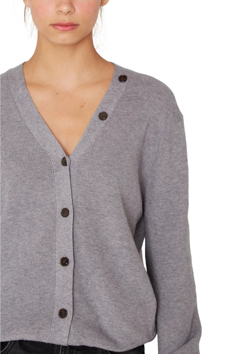 CHALECO COAT GRIS JACINTA TIENDA - 6