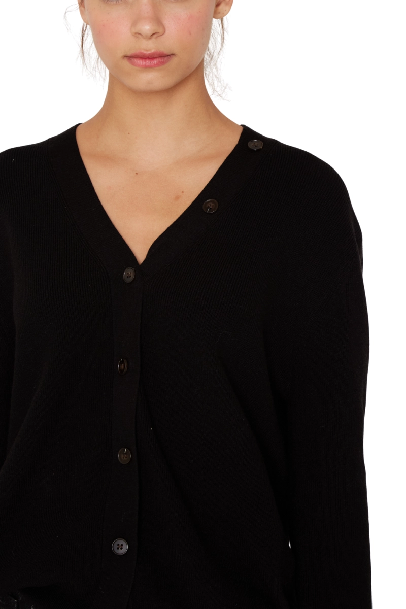 CHALECO COAT NEGRO JACINTA TIENDA - 6