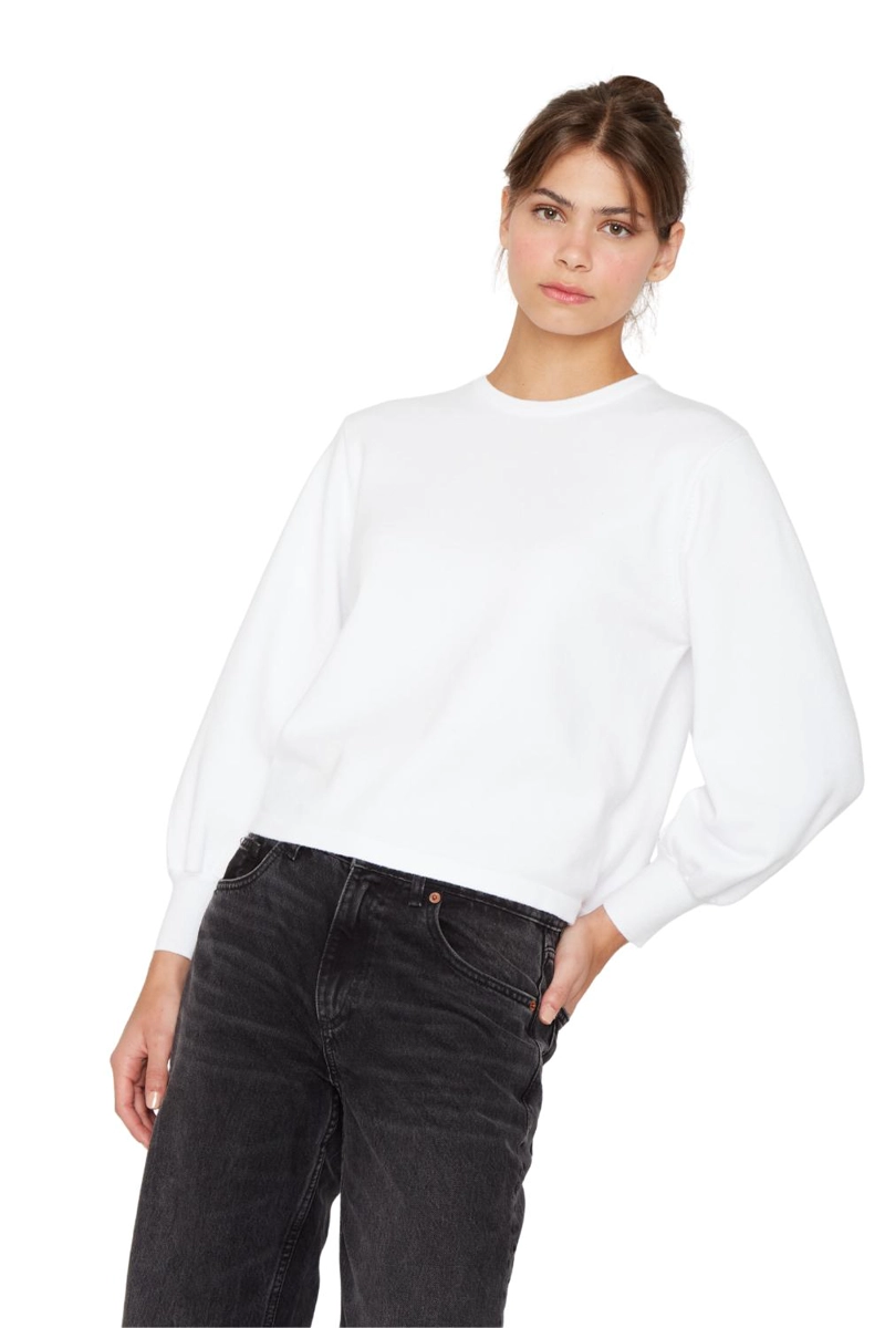 CHALECO HARPER BLANCO JACINTA TIENDA - 4