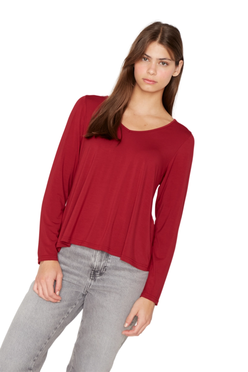 POLERA FRIDA III CHERRY JACINTA TIENDA - 2