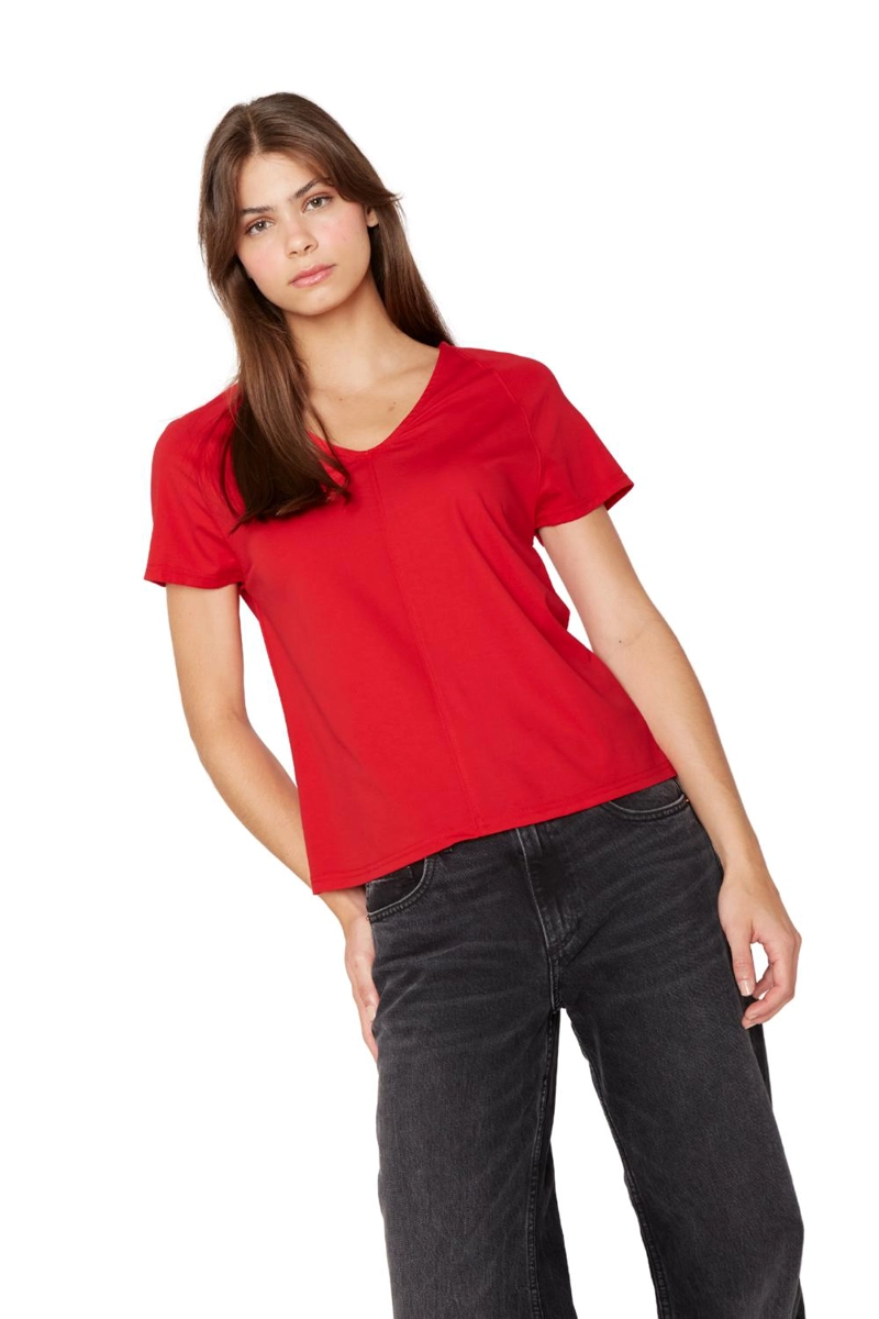 POLERA ELENA ROJO JACINTA TIENDA - 2