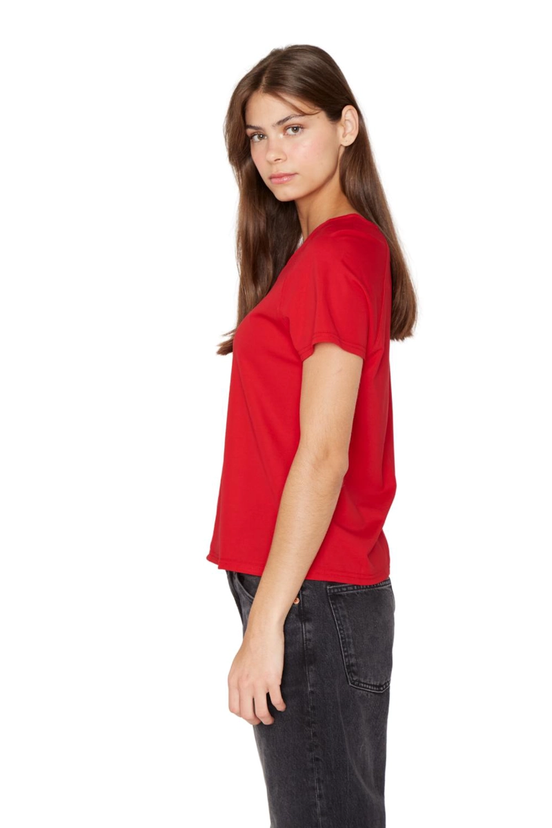 POLERA ELENA ROJO JACINTA TIENDA - 4