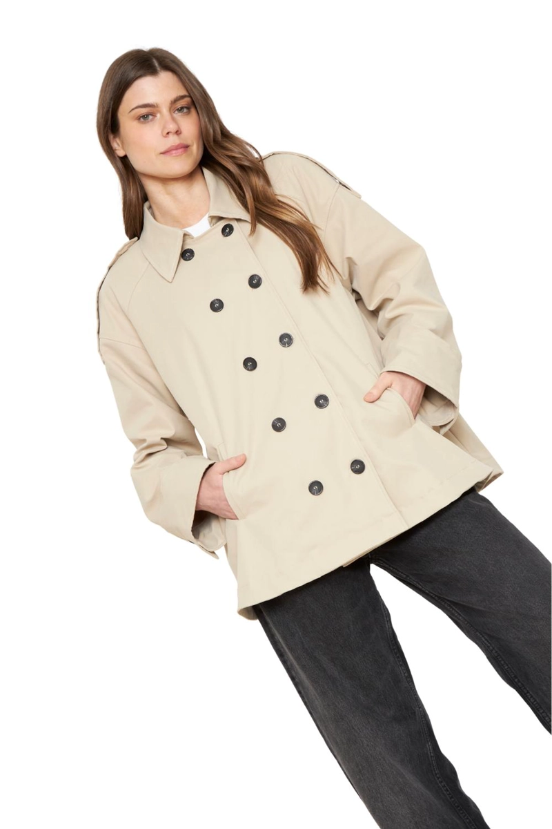 TRENCH COAT CLOE CRUDO JACINTA TIENDA - 2