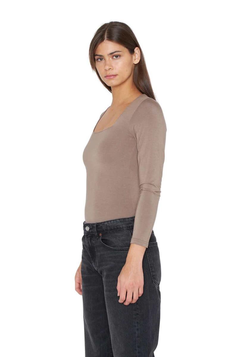 POLERA EMILIA CAFE  JACINTA TIENDA - 3