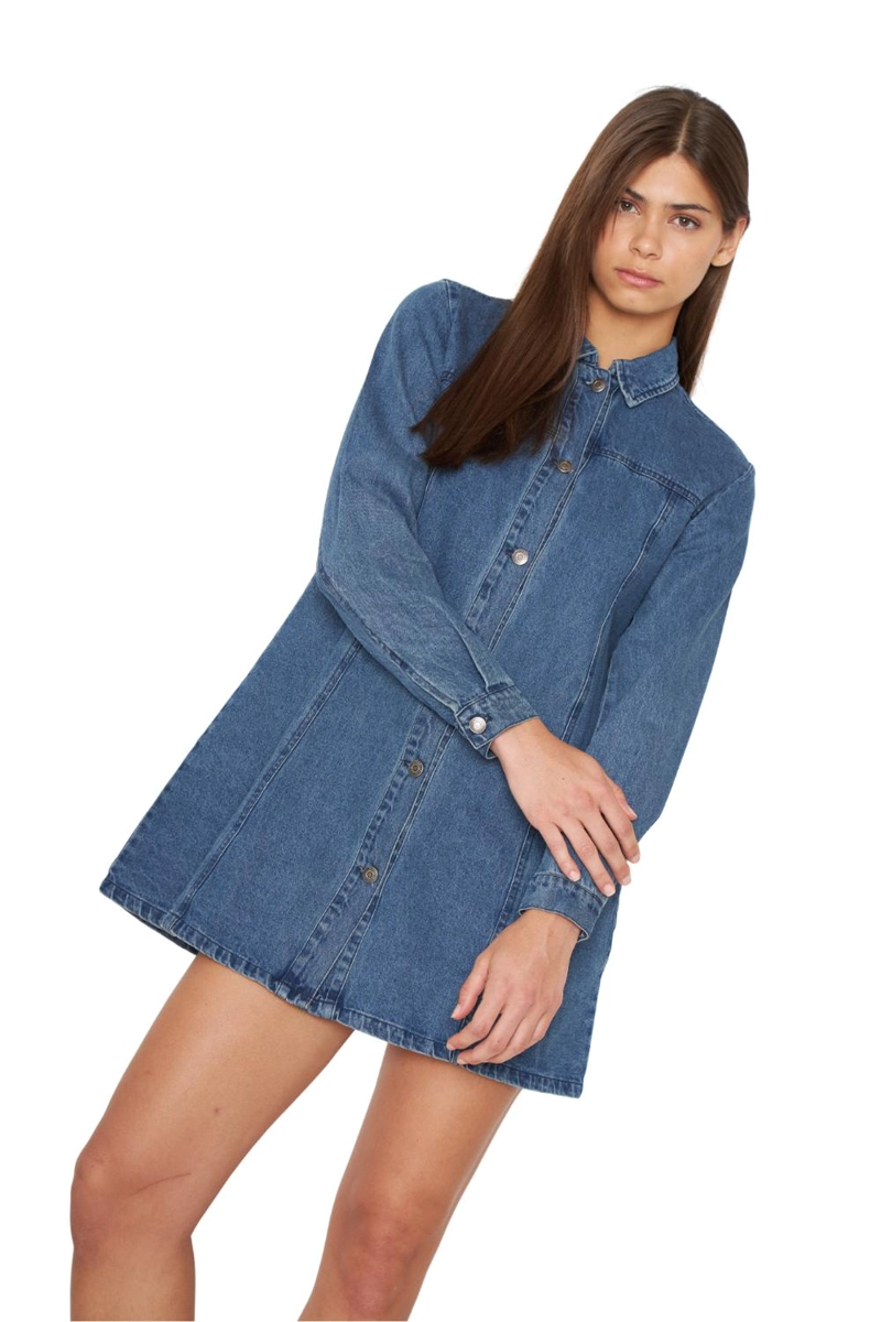 VESTIDO SIMONA AZUL JACINTA TIENDA - 3