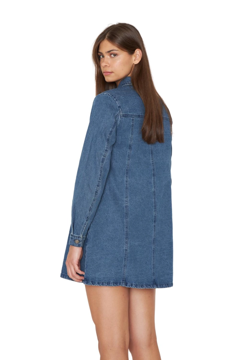 VESTIDO SIMONA AZUL JACINTA TIENDA - 5