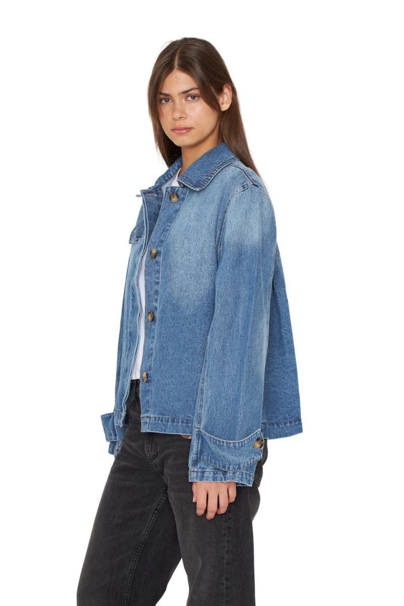 CHAQUETA DENIM OLIVIA AZUL JACINTA TIENDA - 4
