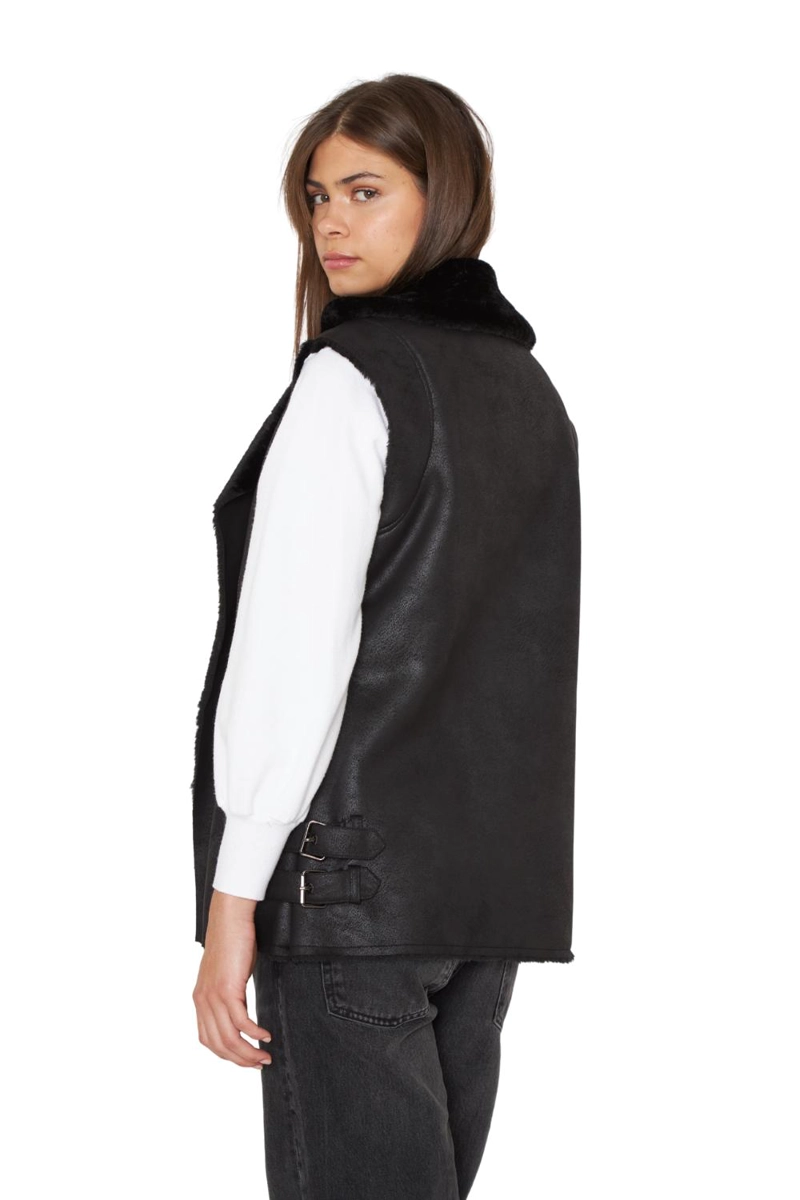 CHAQUETA JACKSON NEGRA JACINTA TIENDA - 5