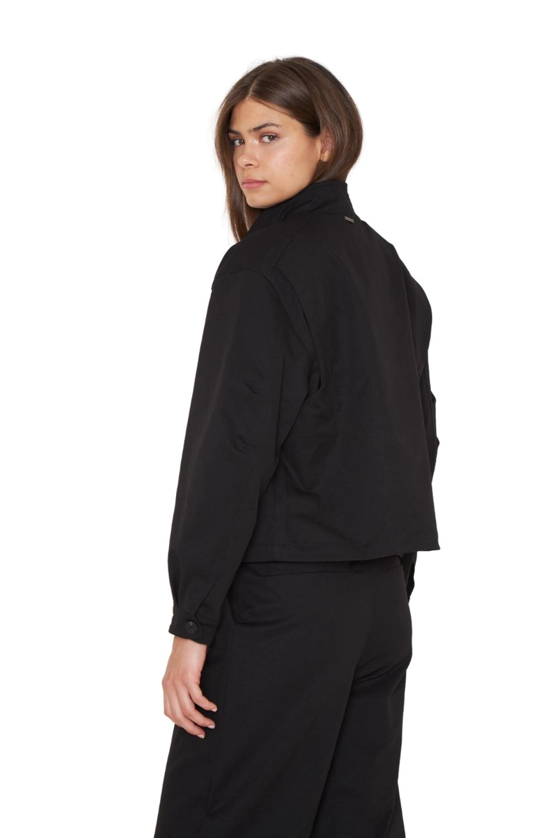 CHAQUETA HARPER NEGRA JACINTA TIENDA - 4
