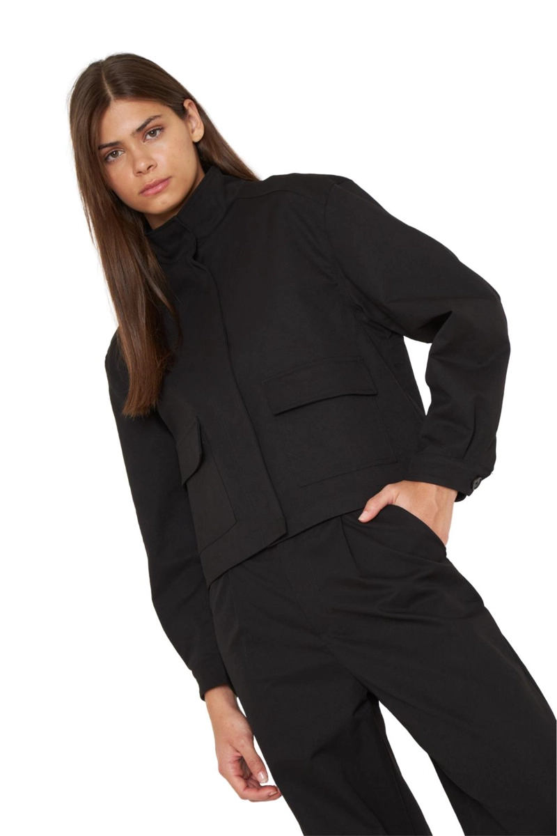 CHAQUETA HARPER NEGRA JACINTA TIENDA - 5