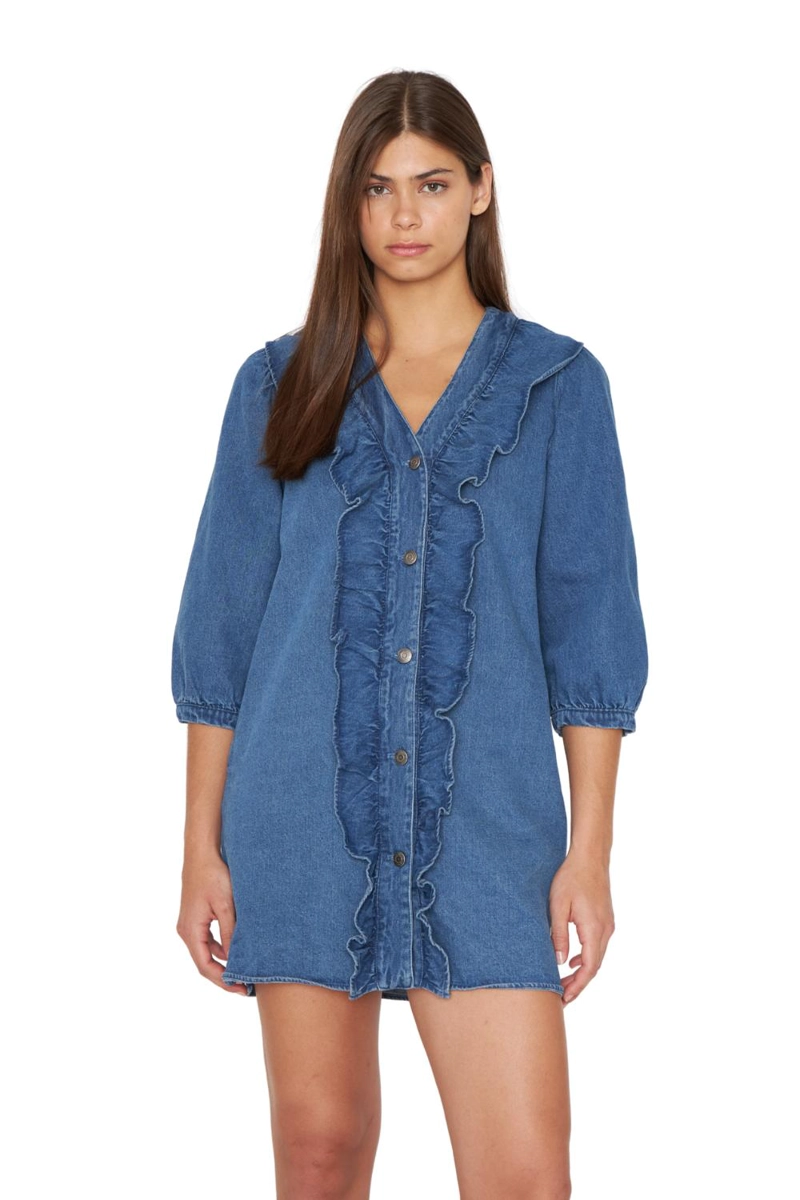 VESTIDO CE LINE AZUL JACINTA TIENDA - 1