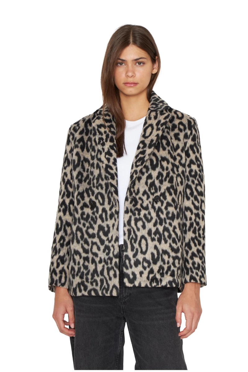 ABRIGO GALA ANIMAL PRINT GRIS JACINTA TIENDA - 2